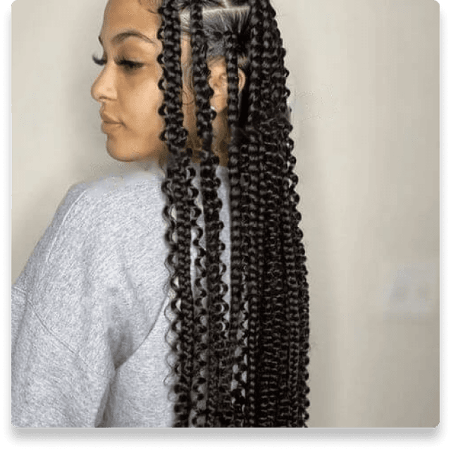 Crochet with pre-braided/ twisted/ loc'd hair Preview